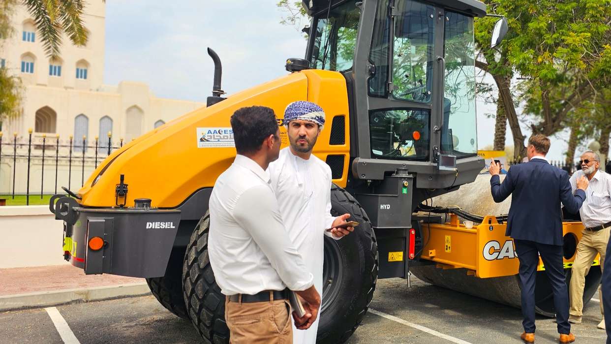 CASE Construction makes a strong impression at Ministry of Transport Event in Oman