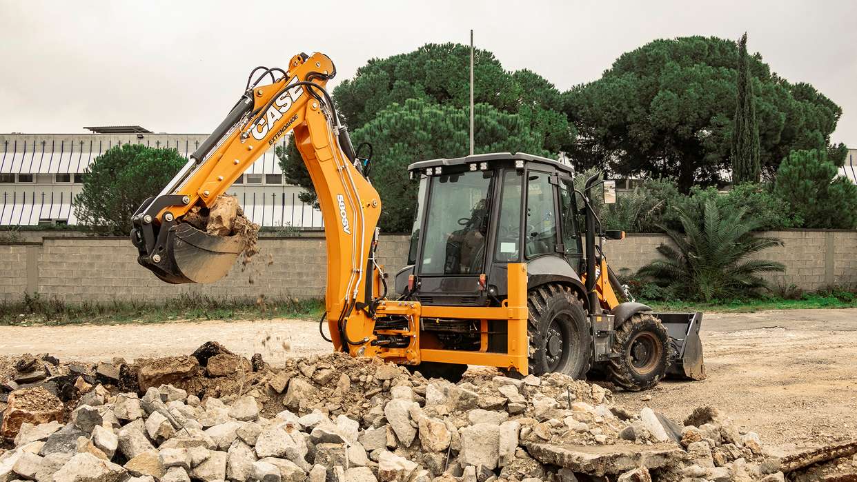 Power, Comfort And Control, For Latest Evolution Of CASE Construction Equipment’s Iconic 580SV Backhoe Loader