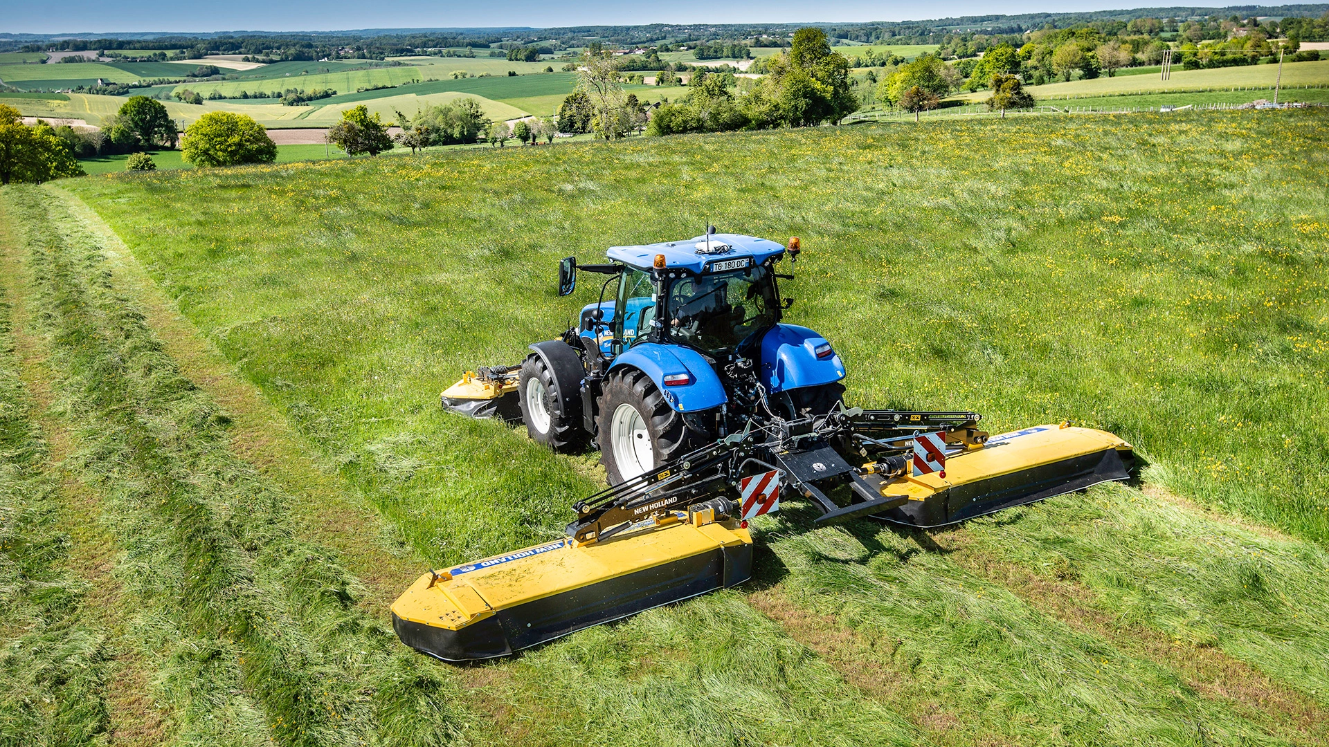 Tractor with Megacutter™ Mower