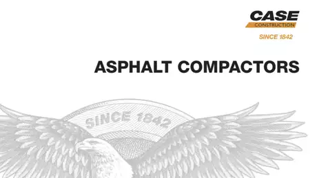 Asphalt Compactors Brochure