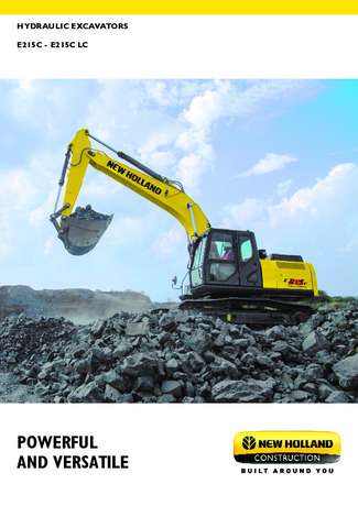 Crawler Excavators - Brochure