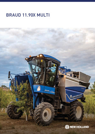 Braud 11.90X Multi : Récolte des olives et des amandes | New Holland FR