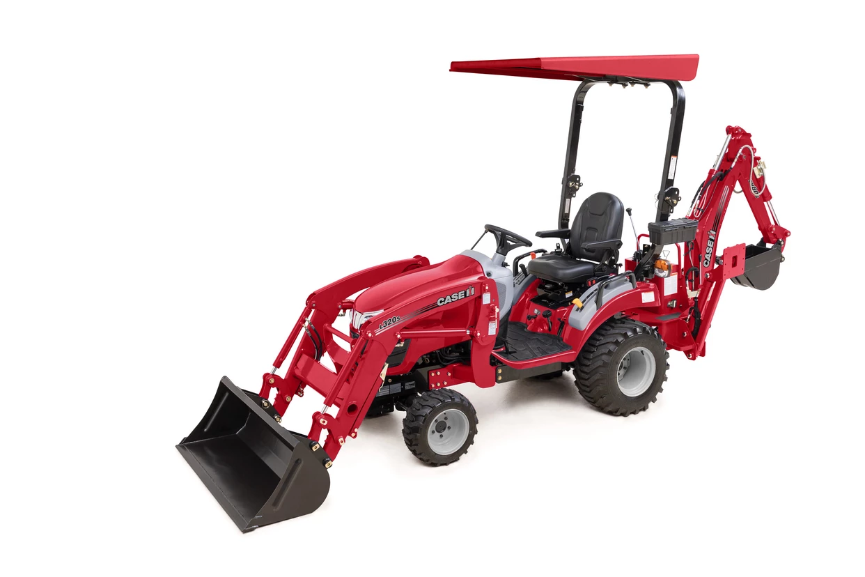 farmall 25SC subcompact with loader and backhoe