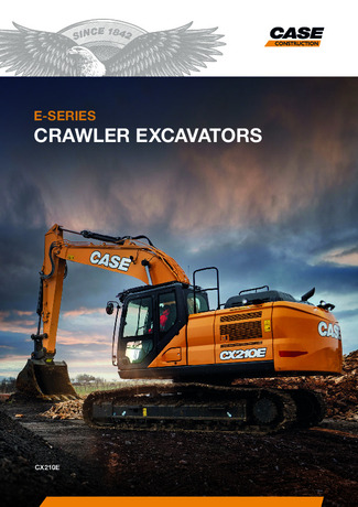 E-Series Crawler Excavators - CX210E