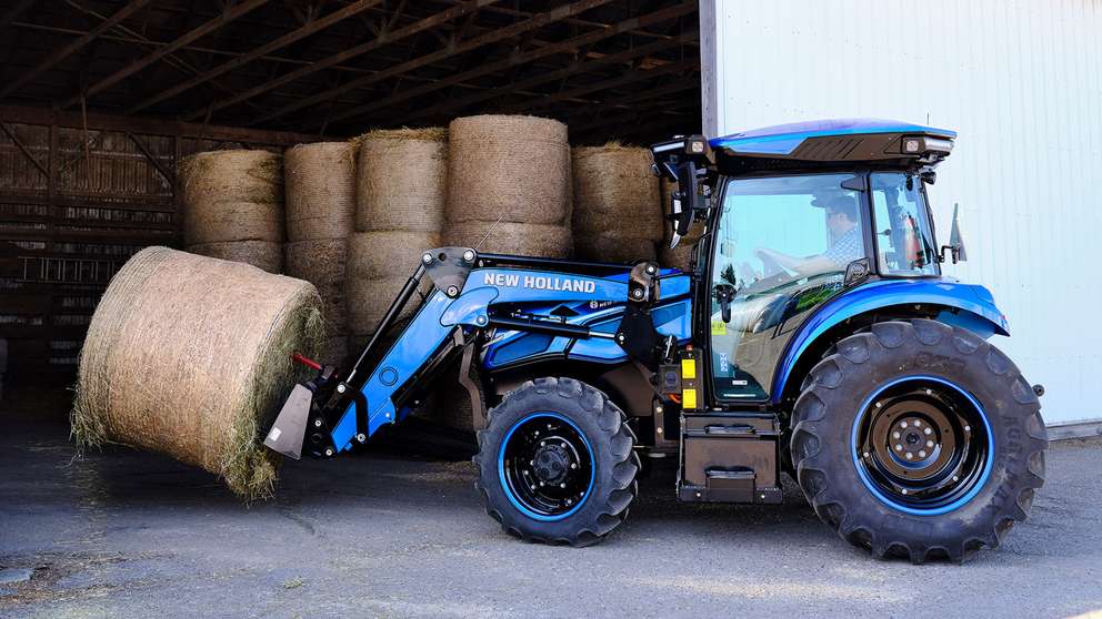 New Holland présente le T4 Electric Power au salon SITEVI 2023