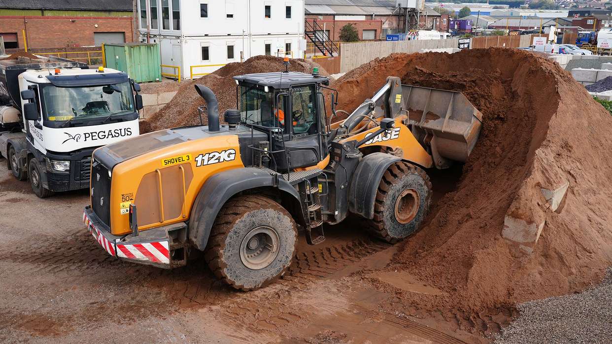 CASE Machines support sustainability and reduce landfill at West Midlands based Pegasus Group