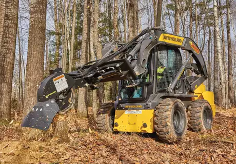 New Holland Construction Stump Grinder Attachment