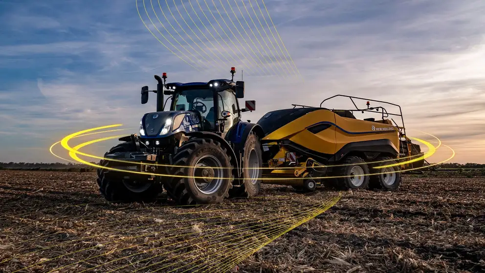 Tracteurs de la gamme T7 avec PLM Intelligence™ New Holland