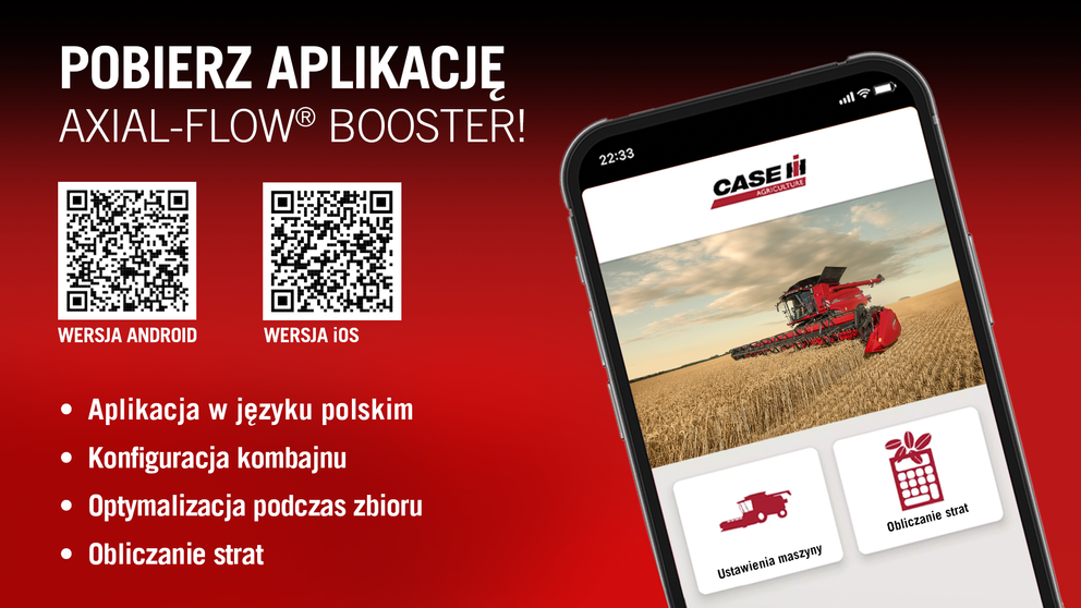 Aplikacja Axial Flow Booster