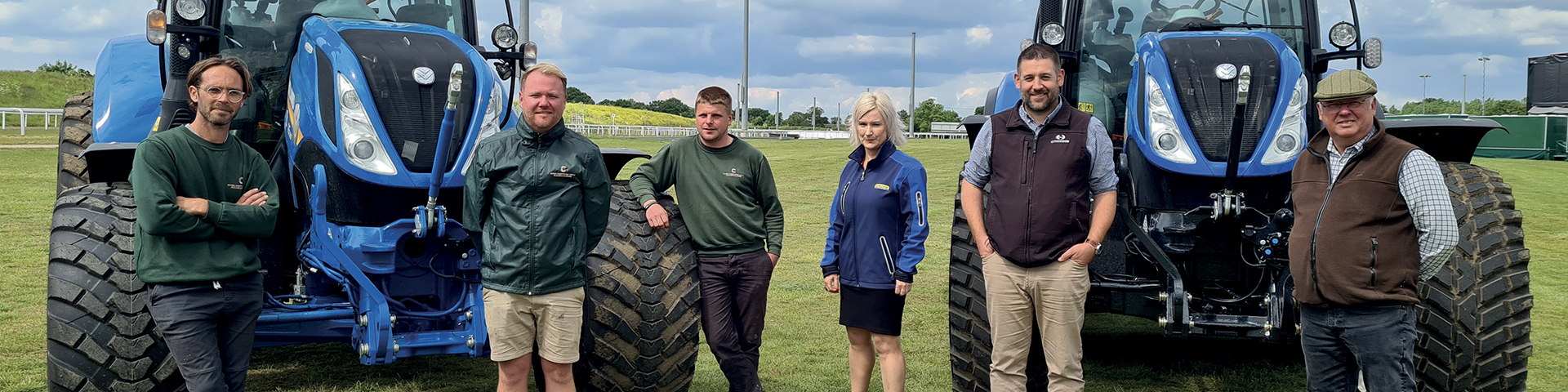 Chelmsford City Racecourse sponsorship New Holland