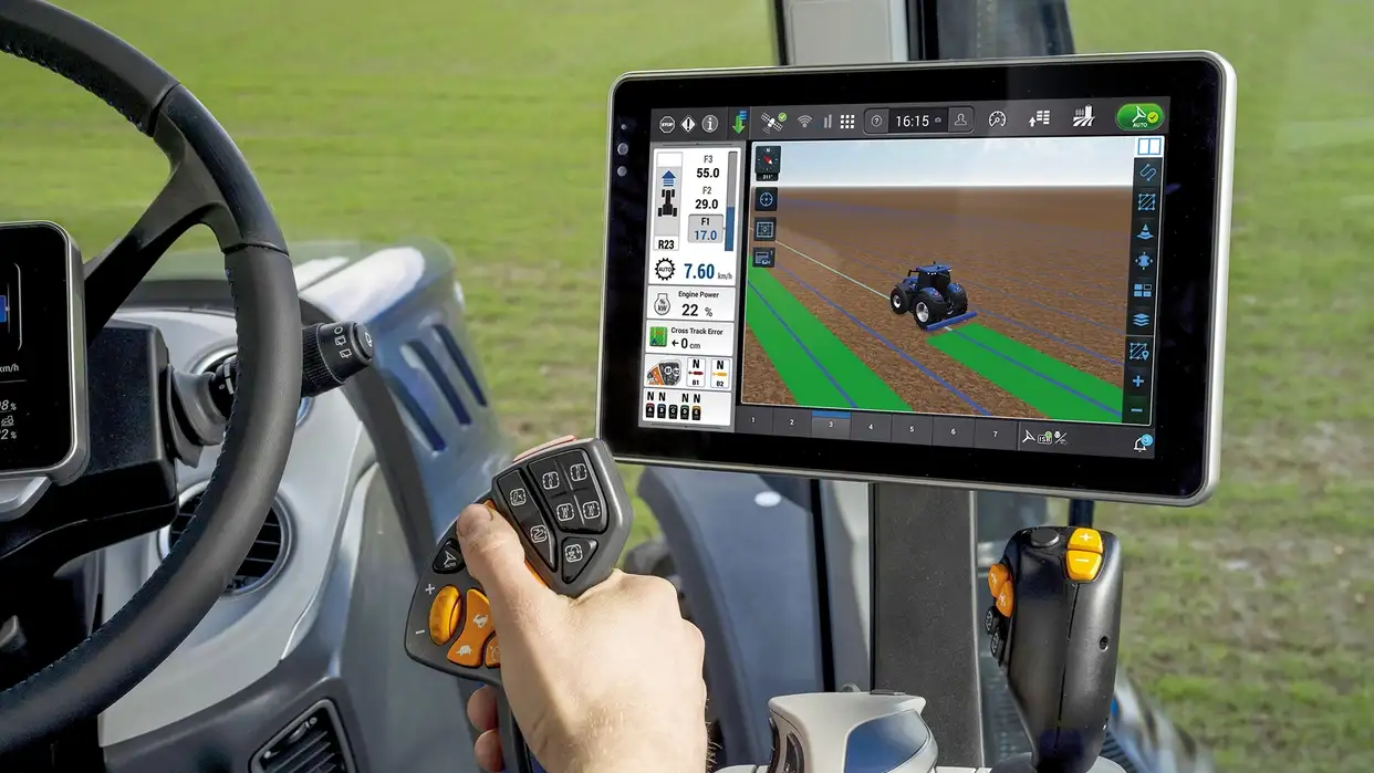 New Holland Guidance and machine Automation - New Holland PLM - (Precision Agriculture)