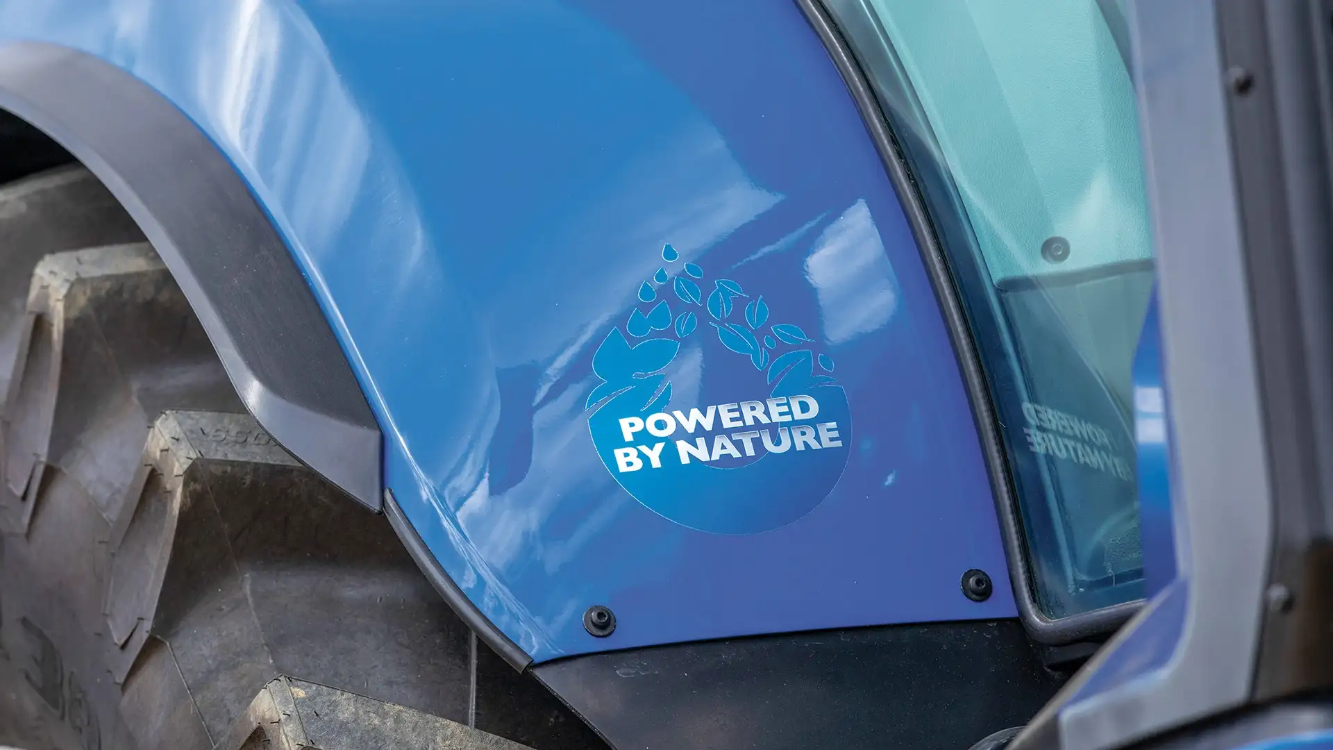 T6.180 Methane Power "Powered by Nature" sticker
