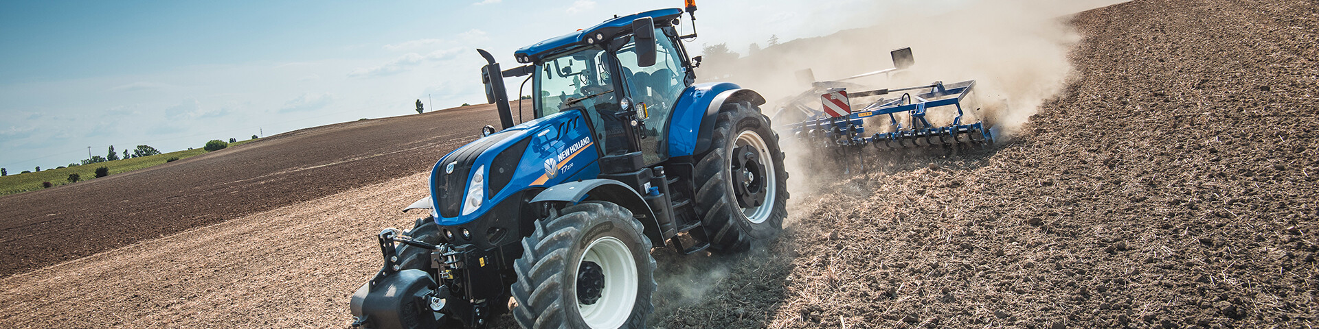 Extra korting op alle voorraadmodellen New Holland