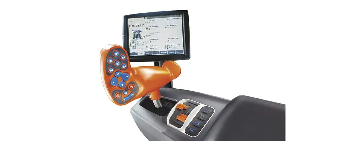 BRAUD 9090X GRAPE HARVESTER - Control