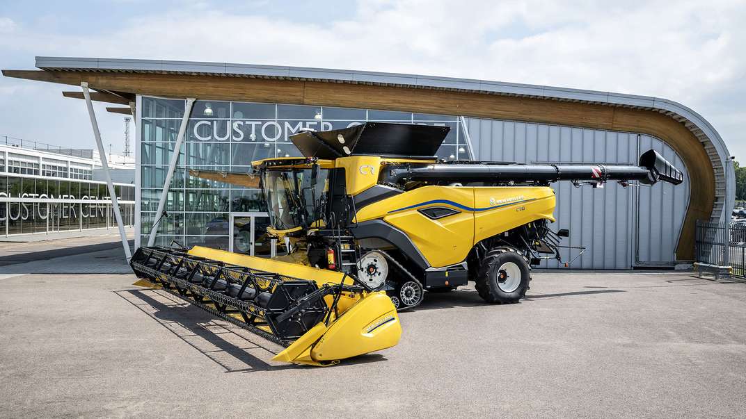 Nieuwe flagship combines CR11 en CR10: de grootste vooruitgang van New Holland in capaciteitstoename en verliesreductie in een generatie