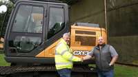 Civils & Construction Solutions signs CX130E deal at the UK CASE Roadshow