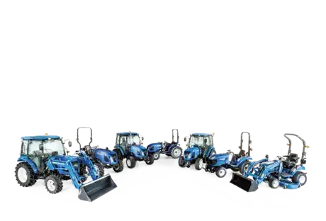 New Holland's boomer tractors