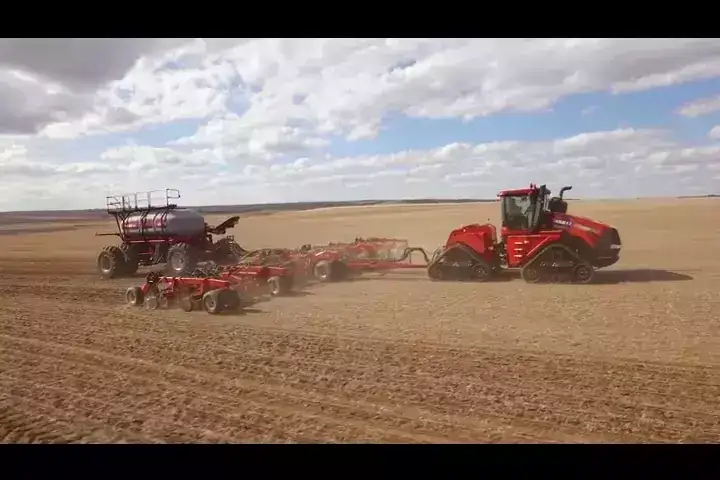 Precision Disk 500DS and Steiger tractor