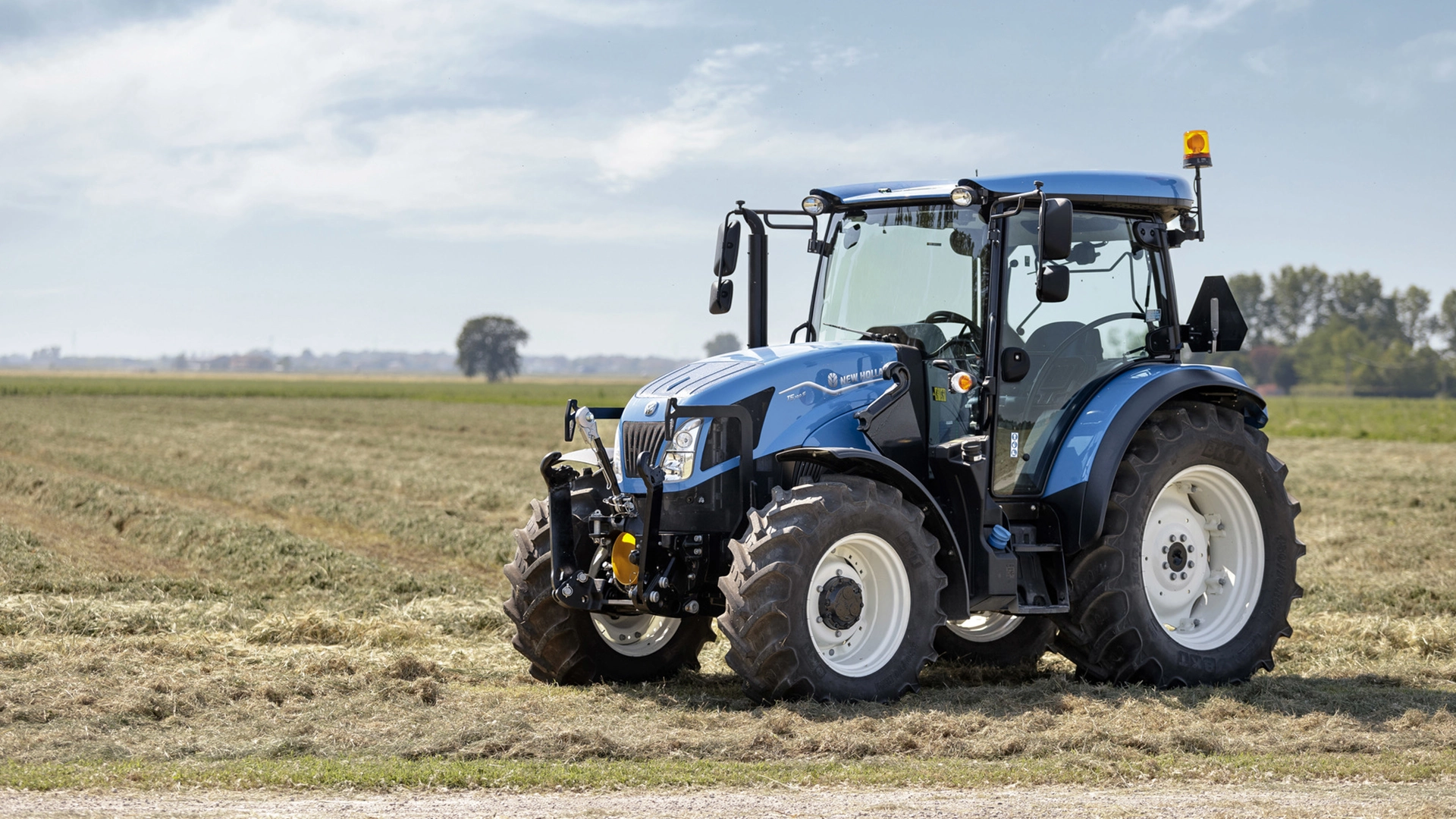 T5S New Holland Tractor on agricultural field
