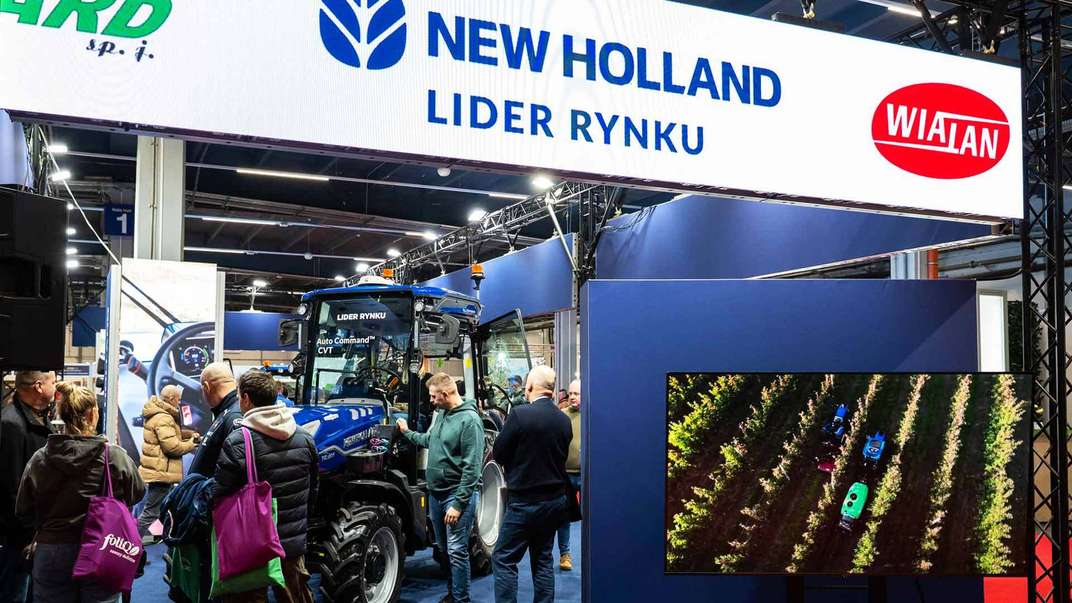 New Holland na TSW16 – rekordowe targi, ważne rozmowy i premiera, która przyciągneła tłumy