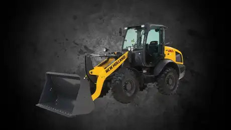 NHCE Compact Wheel loader Diagonal Profile.