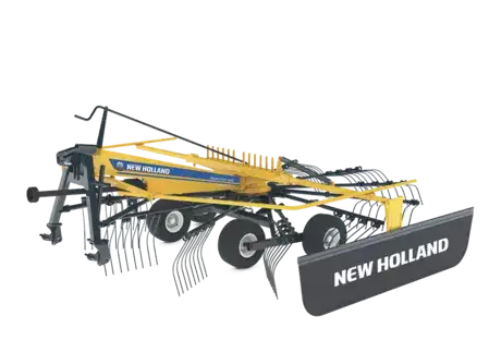 Prorotor Tractor Rake in action