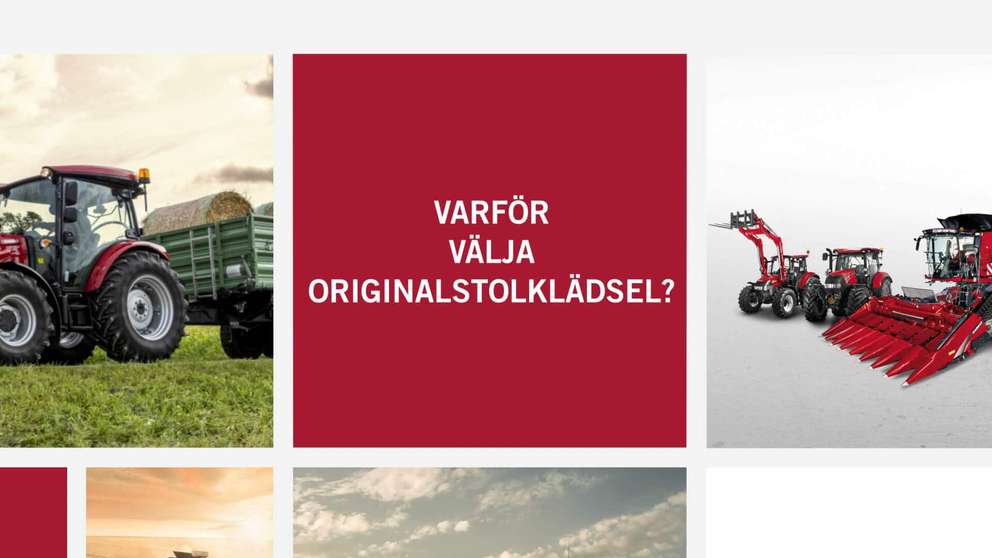 Originalstolklädsel