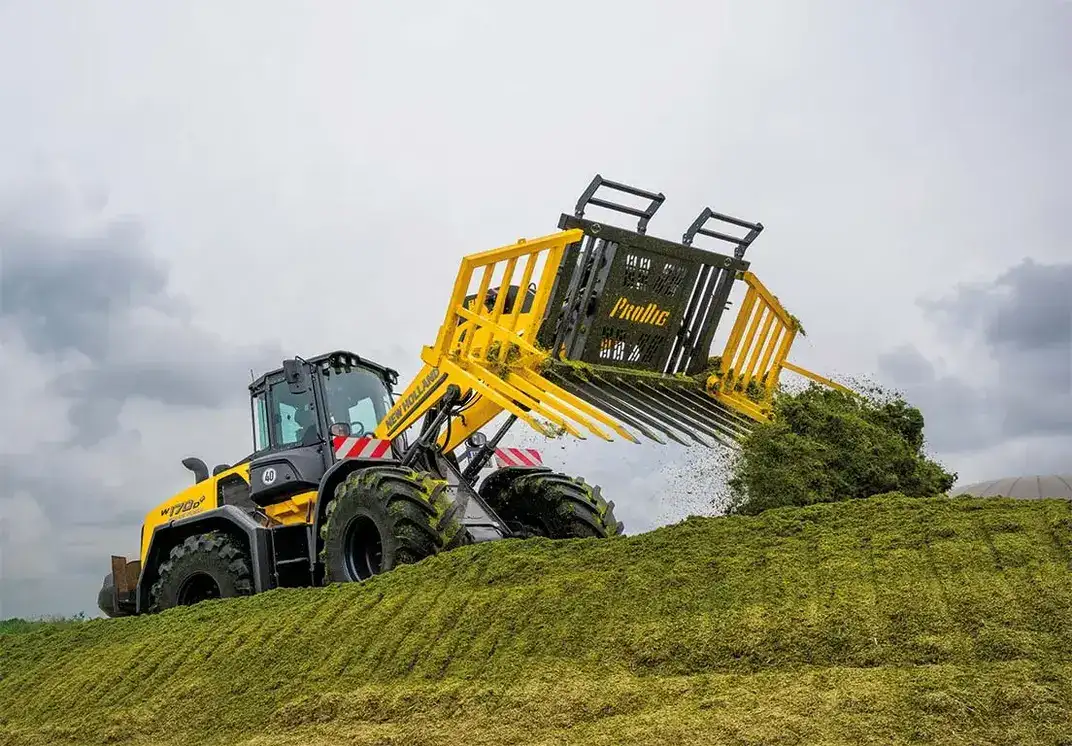 Silage Wheel Laders W170D+ | New Holland UK