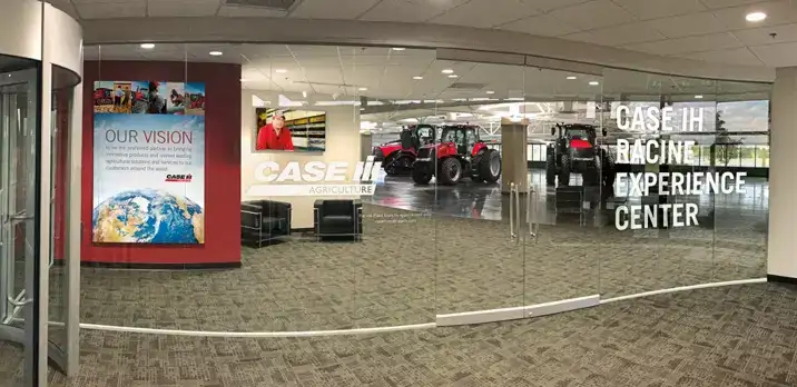 The Case IH Racine Experience Center.