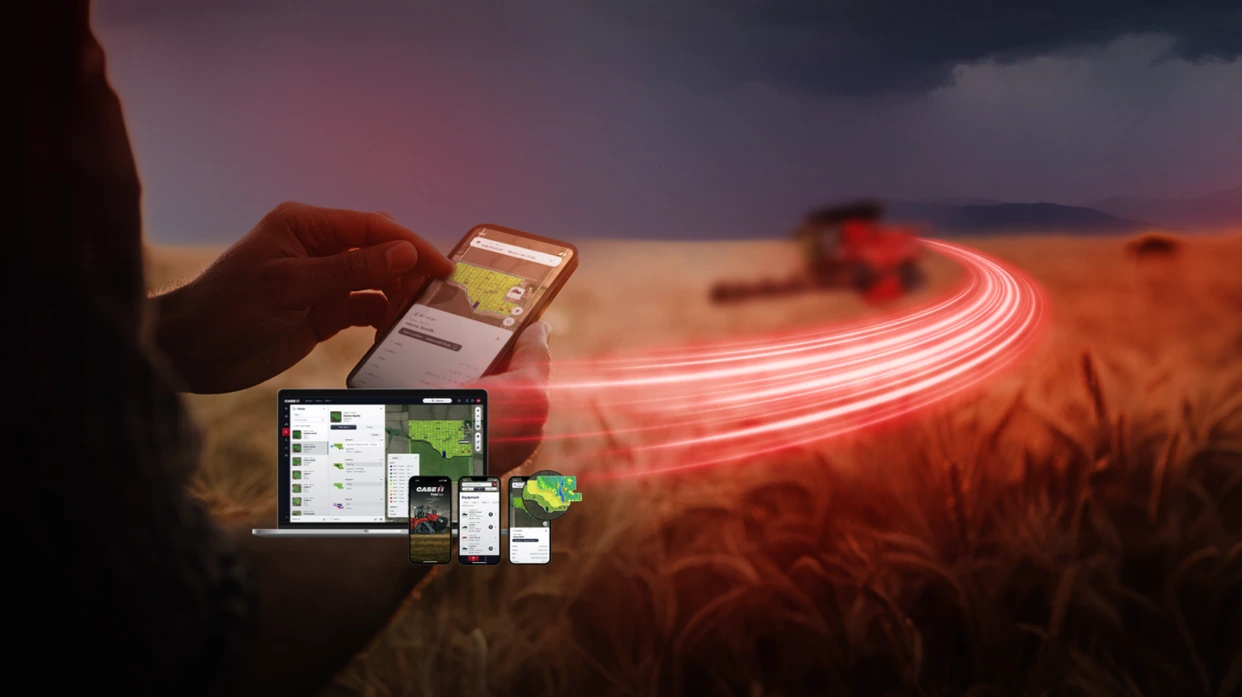 case ih producer with fieldops app 