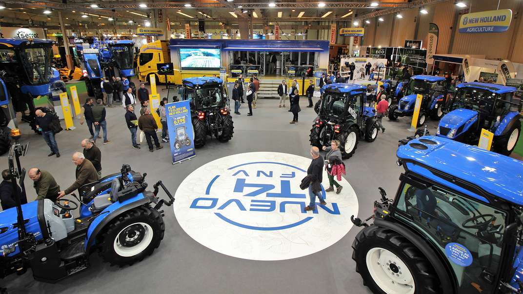 New Holland referente de la maquinaria de cultivos especiales en Tecnovid 2023