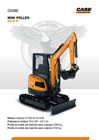 CX28D - Specsheet