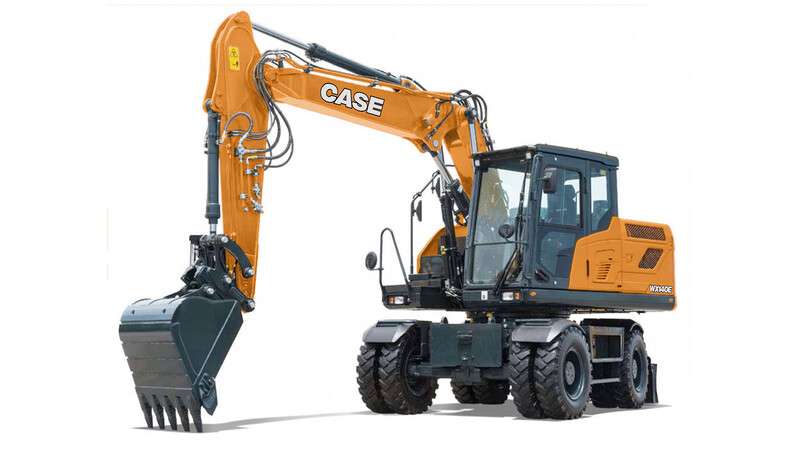 CASE Construction Equipment lance une gamme de pelles sur pneus