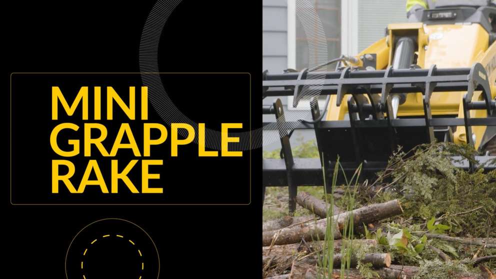 Mini Grapple Rake