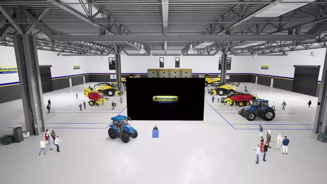 Marka CNH Industrial New Holland współpracuje z firmą Microsoft i Touchcast podczas targów CES 2023, tworząc immersyjne doświadczenie metaverse