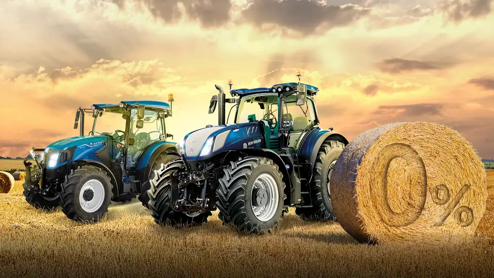 Finansowanie 0% lub 0% wkładu własnego New Holland