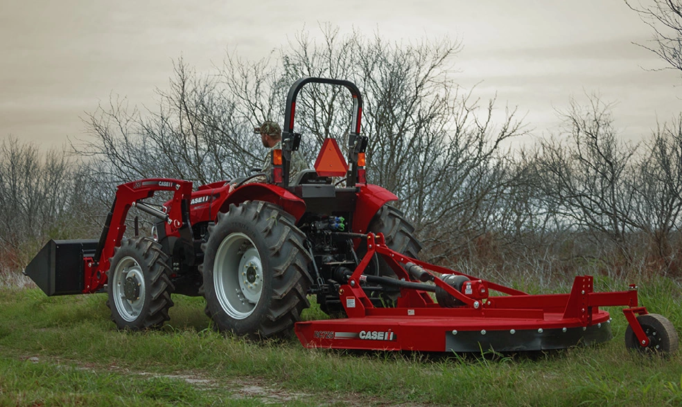 Brush mower best sale attachment for tractor