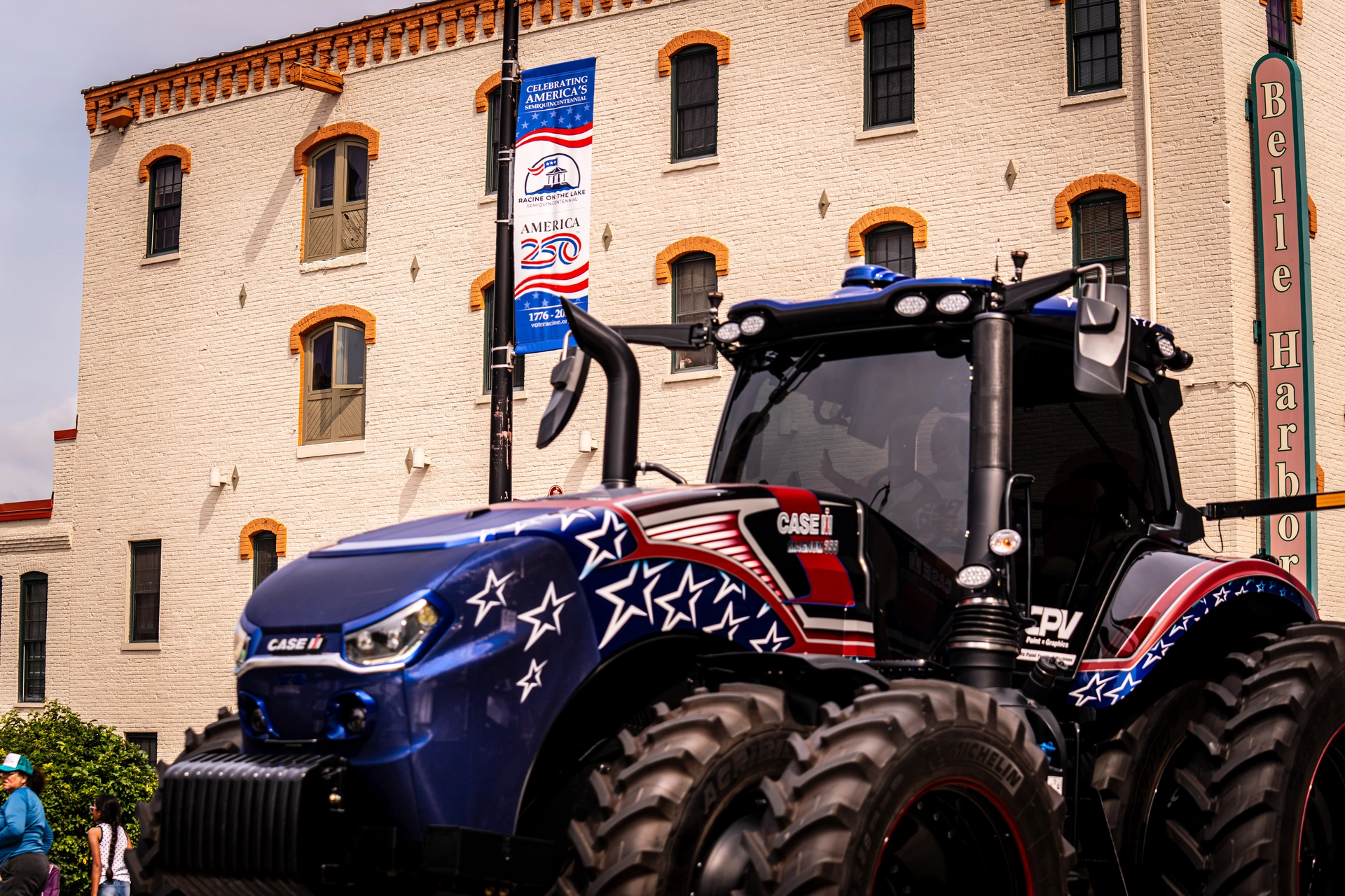 The Providence Magnum participated in the Racine Fourth of July Parade.