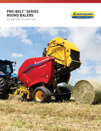 Pro-Belt™ Round Balers - Brochure