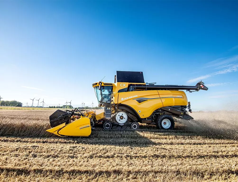 New Holland launches the world's most powerful combine harvester