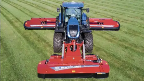 Tractor with MegaCutter attached.