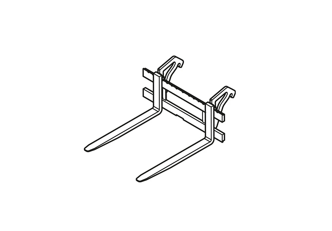 Pallet Forks for Compact Wheel Loaders | CASE EU