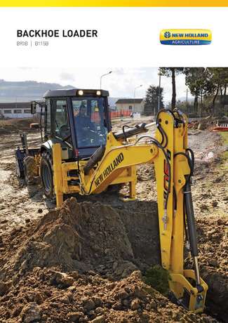 Backhoe Loaders - Brochure