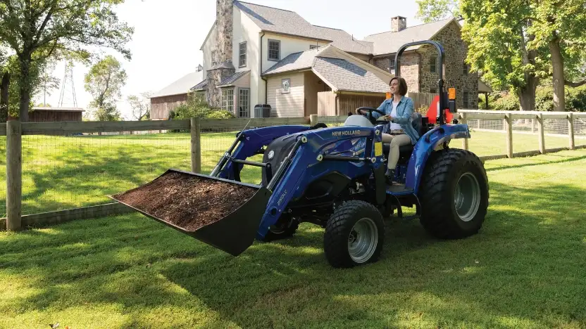 WorkMaster C tractor in a field.