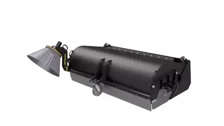 Curb Sweep Broom Accessory Attachment
