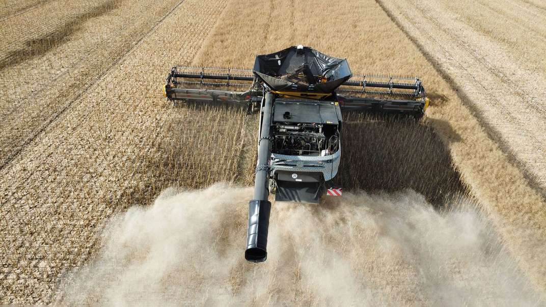 New Holland biedt vooruitblik op volgende generatie topmaaidorser in gewaagde intentieverklaring op Agritechnica