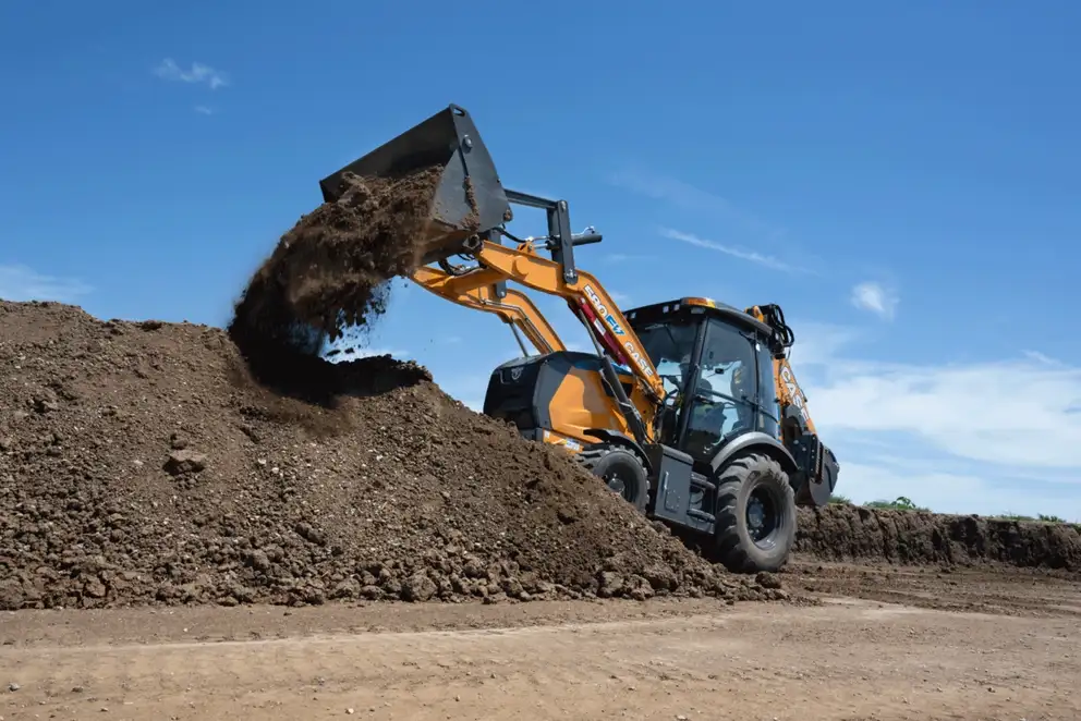 CASE 580EV Electrified Backhoe Loader | CASE Construction Equipment