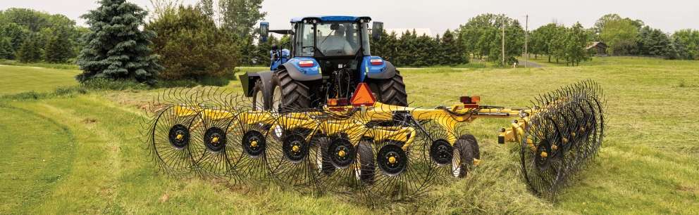 New Holland Hay Rakes.