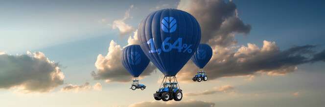 Tasso fisso a 1,64% sulla gamma di trattori New Holland