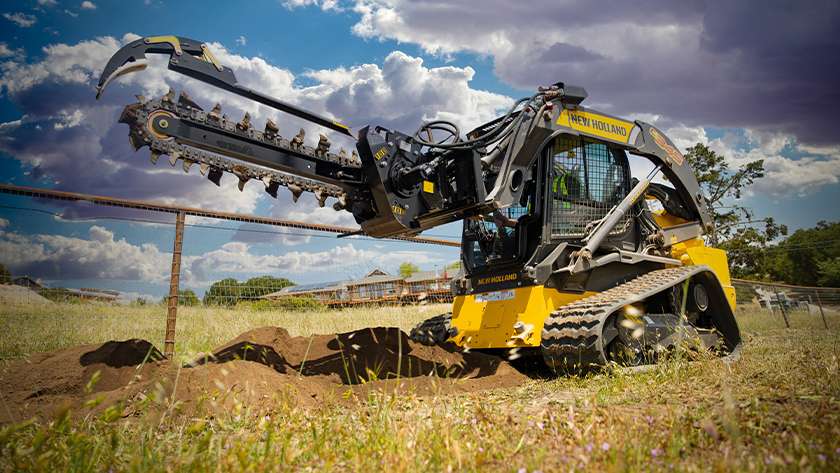 Attachments for New Holland Construction Compact Track Loaders